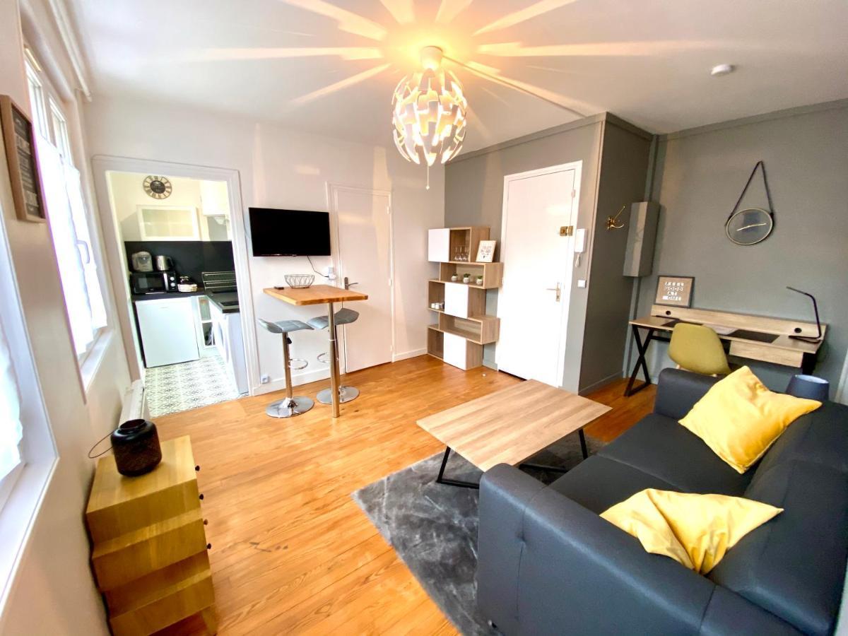 6- Appartement De 2 Pieces Refait A Neuf En Centre Ville Dieppe Luaran gambar